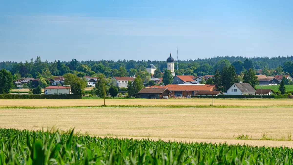 Ortsbild von Aying