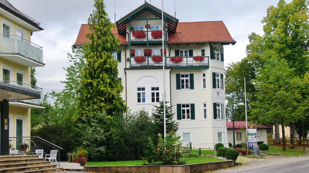 Rathaus in Bad Heilbrunn