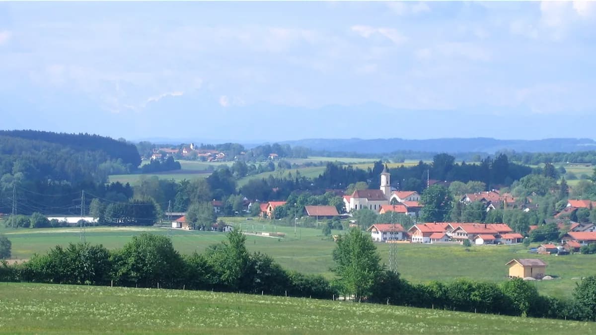 Ortsbild von Egling