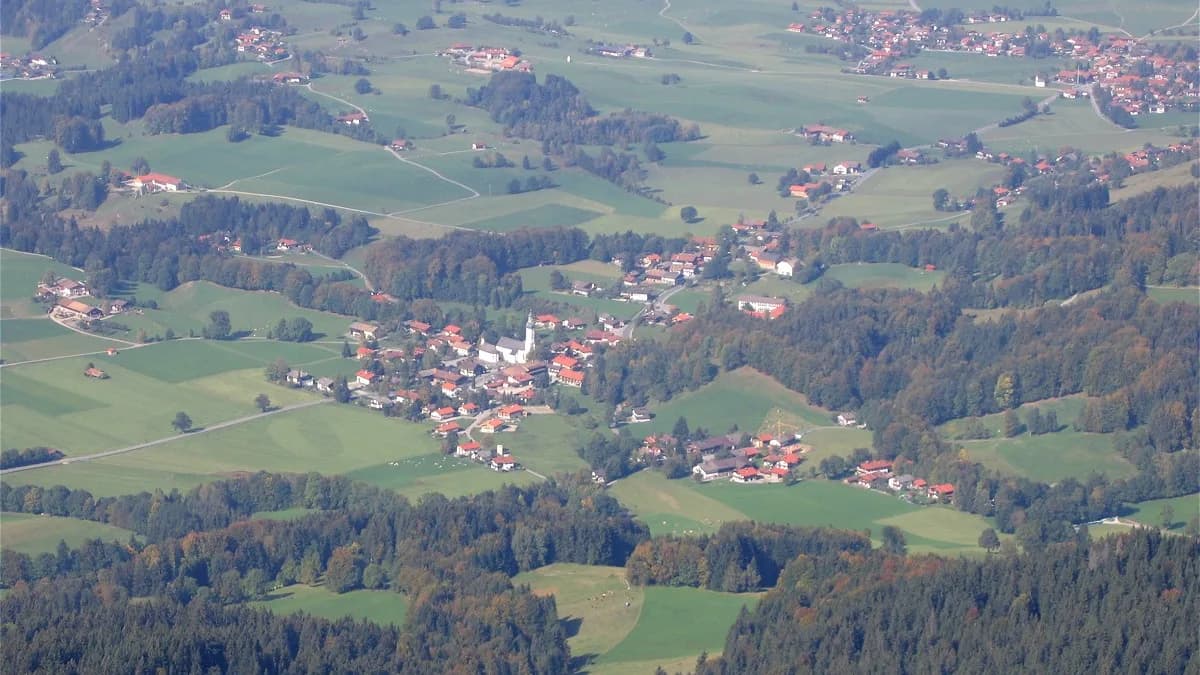Ortsbild von Fischbachau