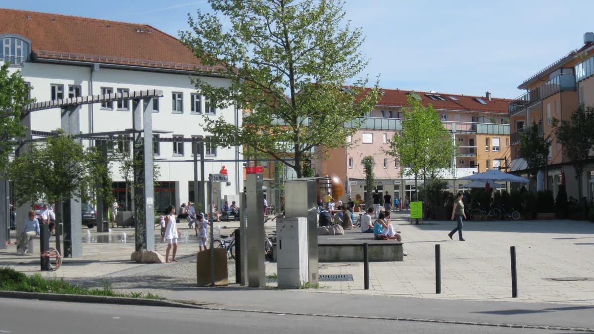 Ortsmitte von Gilching