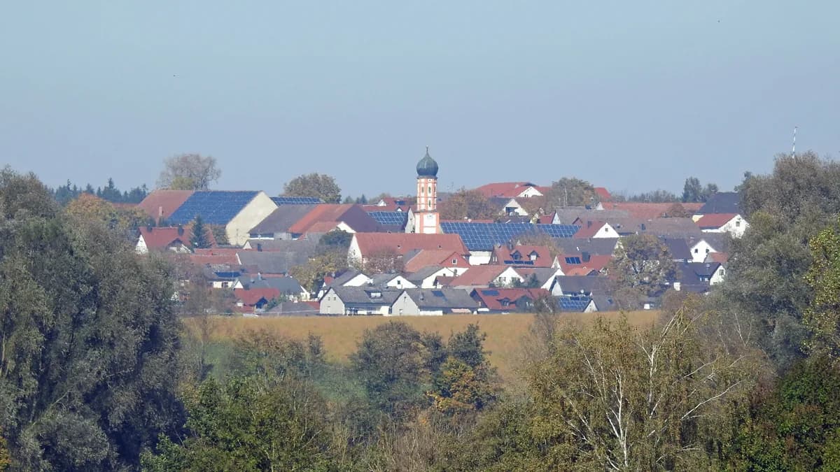 Ortsbild von Hattenhofen