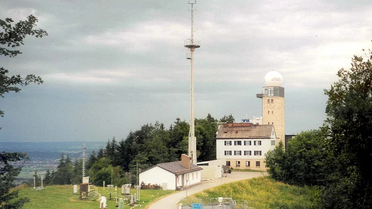 Ortsbild von Hohenpeißenberg