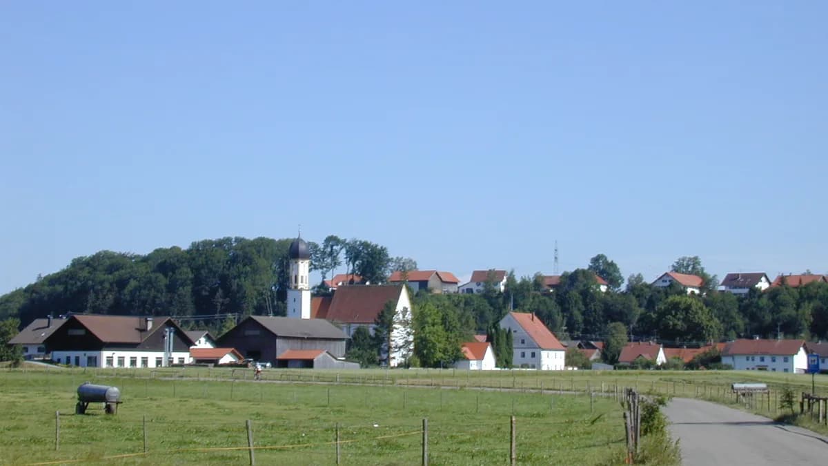 Ortsbild von Kinsau