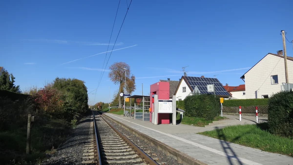 Ortsbild von Merching