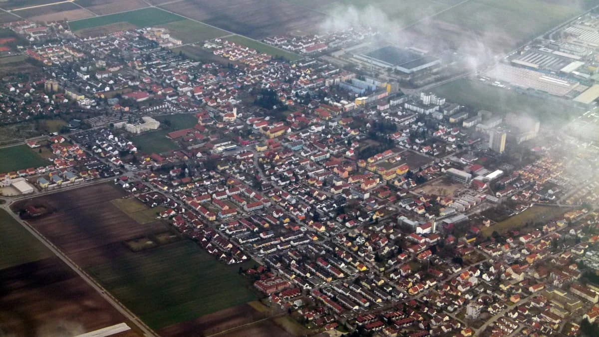 Ortsbild von Neufahrn bei Freising