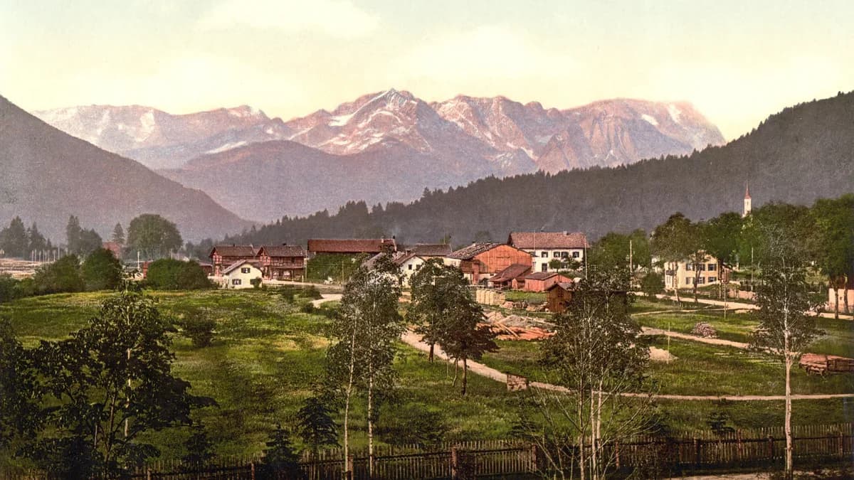 Ortsbild von Oberau