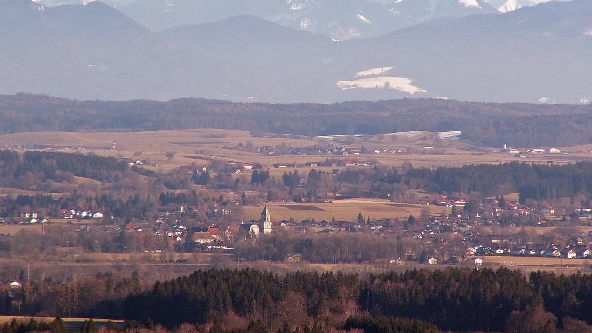 Ortsbild von Polling