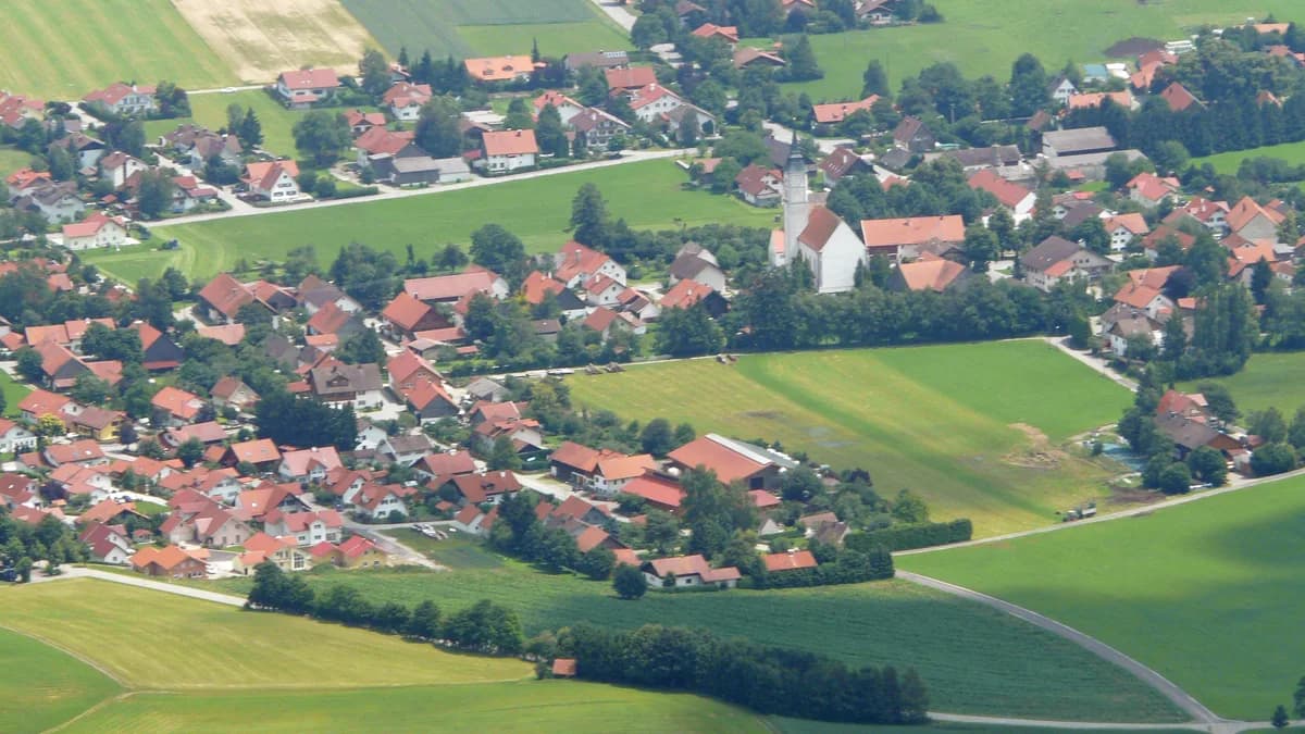 Ortsbild von Thaining