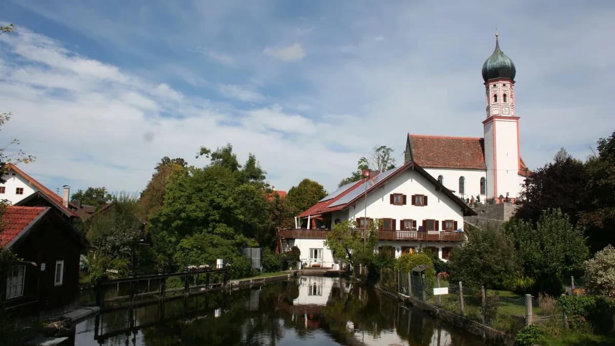 Ortsbild von Uffing am Staffelsee
