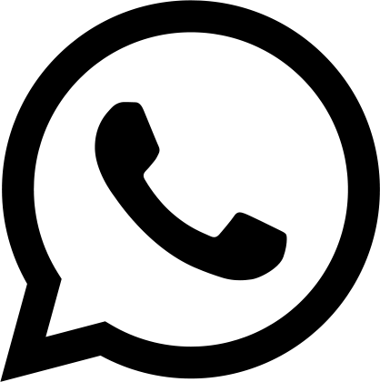 WhatsApp Logo - Grünes Telefonhörersymbol in Sprechblase